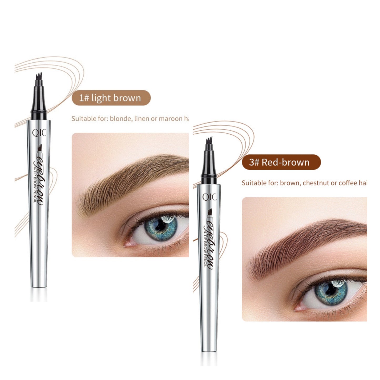💝Buy 1 Get 1 Free🔥Waterproof & 4 Tips for Natural Brows!