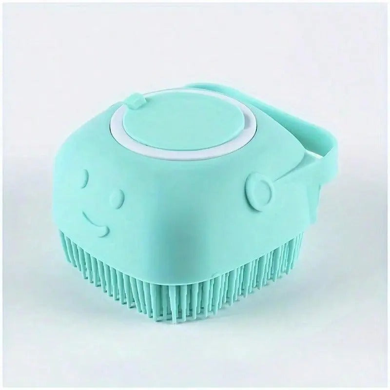 ⏰ Super Discount 🌟3PCS Pet Shampoo Brush With Built-In Dispenser - Gentle Massage Bath Comb For Dogs & Cats, No Batteries Required