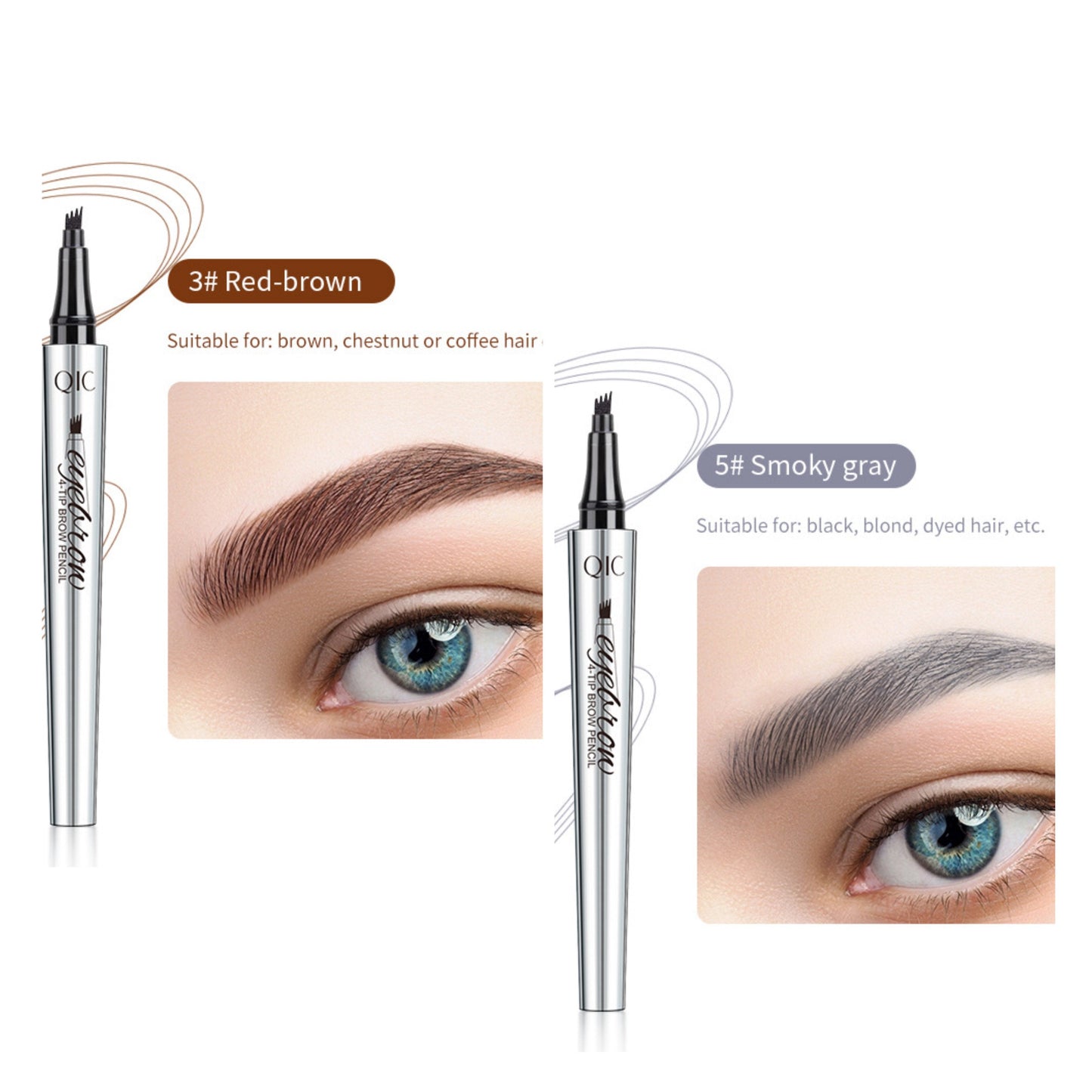 💝Buy 1 Get 1 Free🔥Waterproof & 4 Tips for Natural Brows!
