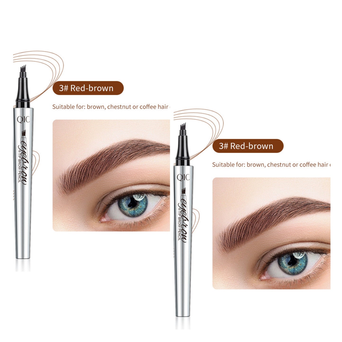💝Buy 1 Get 1 Free🔥Waterproof & 4 Tips for Natural Brows!