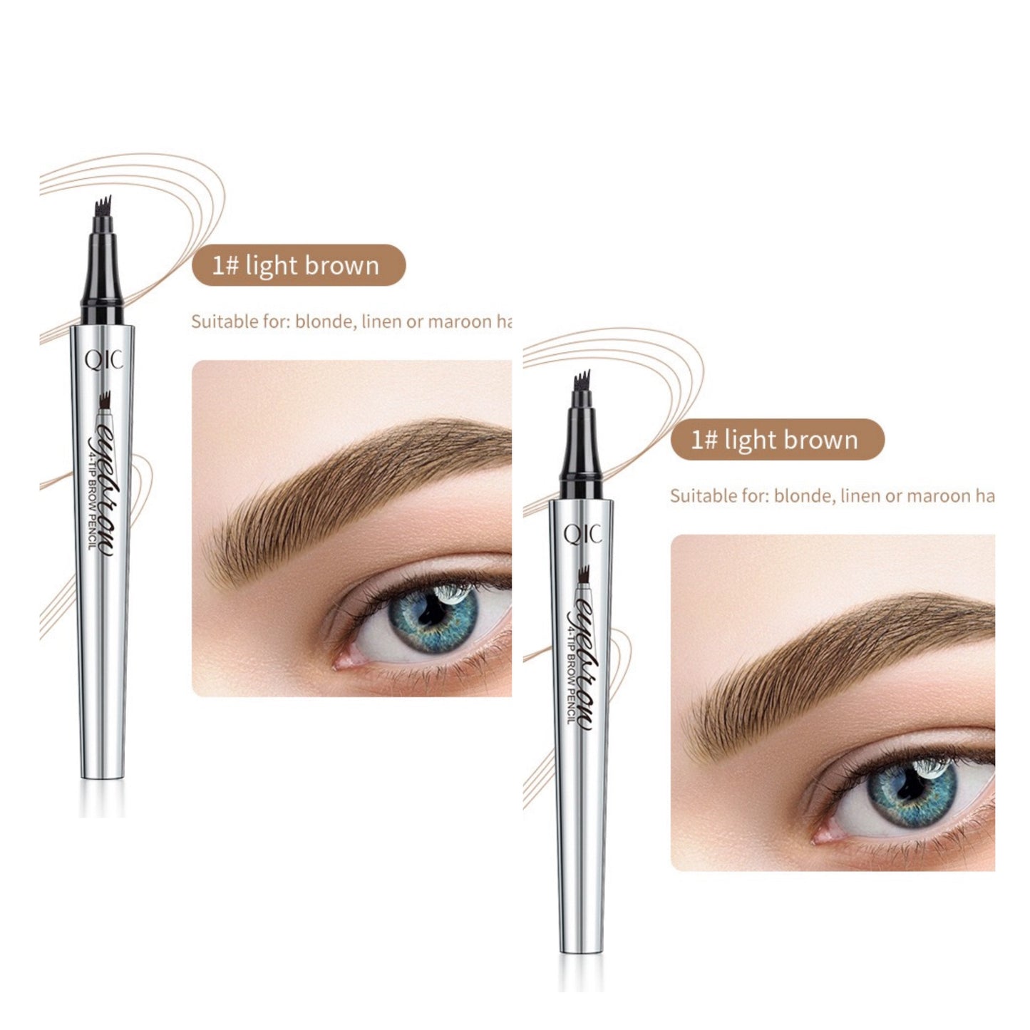 💝Buy 1 Get 1 Free🔥Waterproof & 4 Tips for Natural Brows!