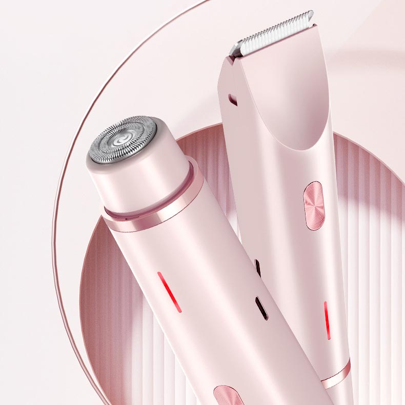 Dual-Head Epilator  X7 Waterproof - Hair Removal & Timming | 21-Day Silky Skin Cordless Design