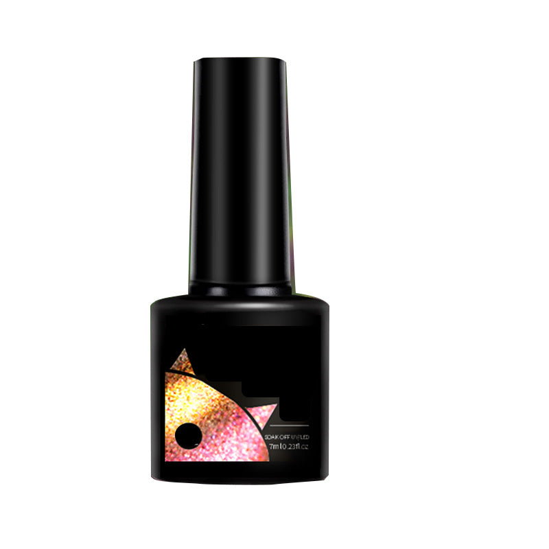 Christmas Gift idea 49%OFF🔥Glitter Rainbow Cat Eye Gel Nail Polish