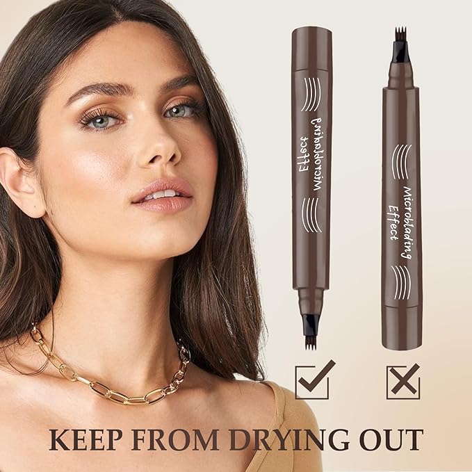 Buy 1 Get 1 Free🎁2025 Upgraded Natural Brows Eyebrow Pen