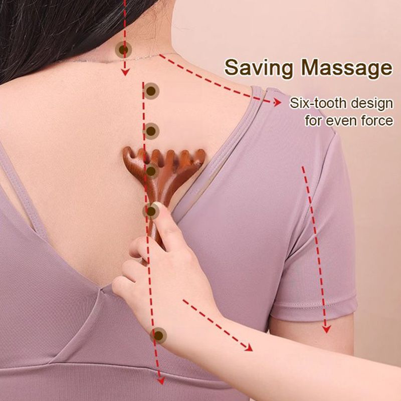 🔥Six-claw Meridian Massage Comb - Relieve Stress & Promote Health✨