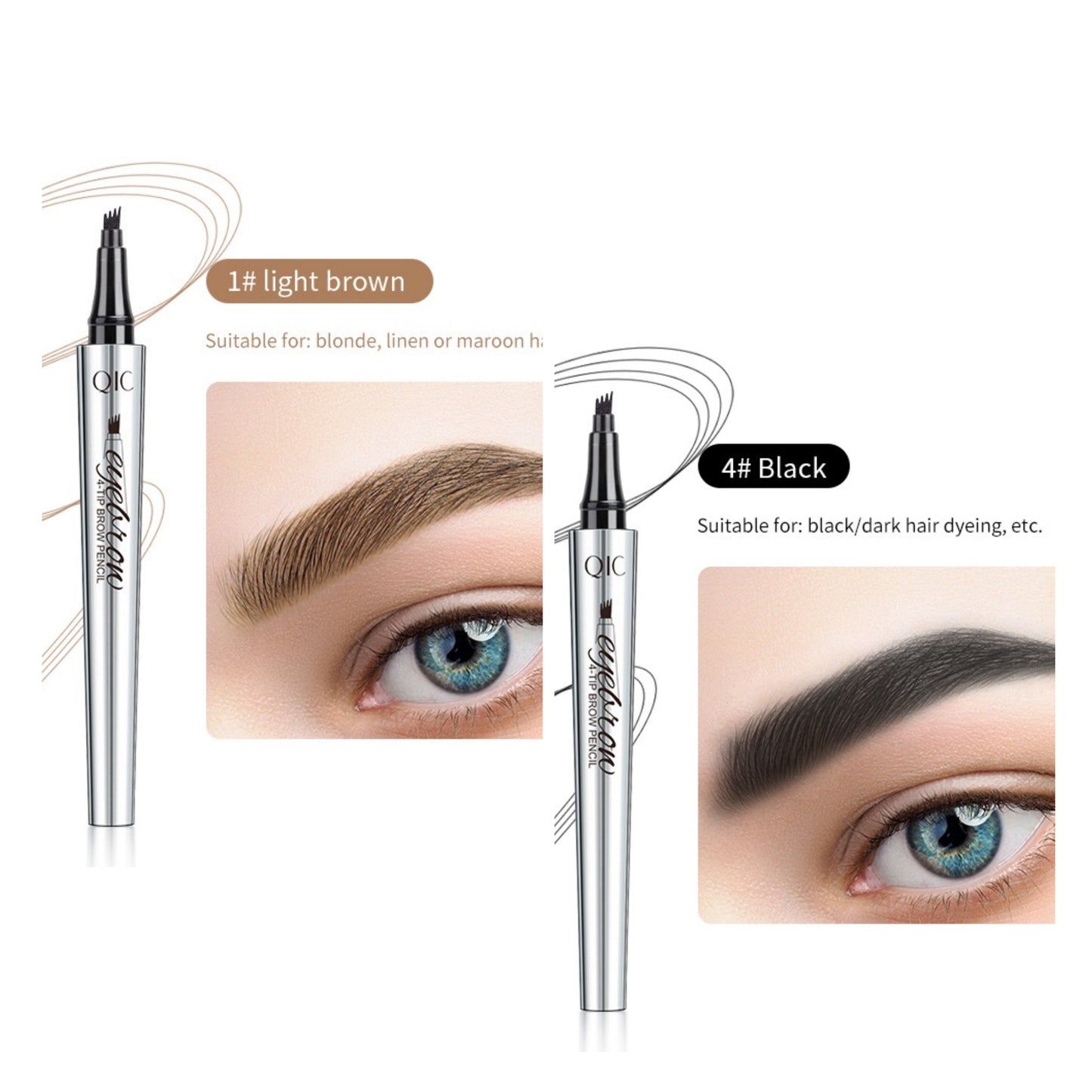 💝Buy 1 Get 1 Free🔥Waterproof & 4 Tips for Natural Brows!