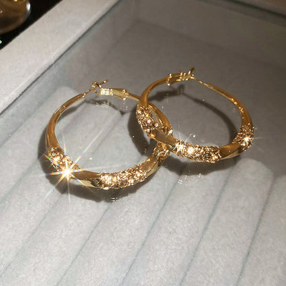 🔥Circle Earrings with Zirconia