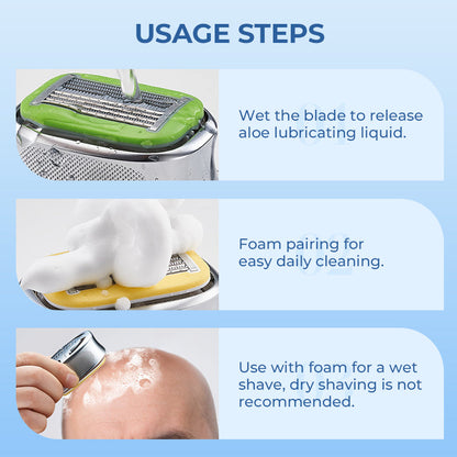 🎁Manual Shaving Tool for Bald Heads