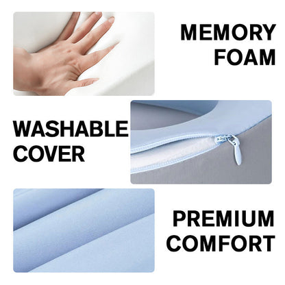 🔥Last Day Special 50% OFF🔥Memory Foam U-Shaped Travel Neck Pillow